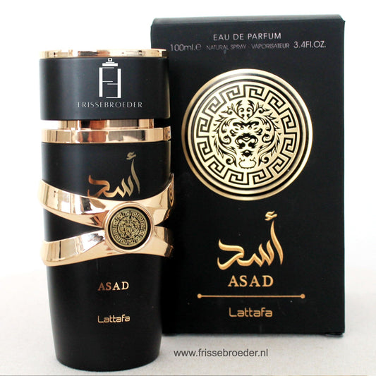 Lattafa Asad Eau de Parfum - 100 ml flesje - betoverende herengeur